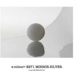 e-colour+ E271 MIRROR SILVER Rolle 1.22 x 7.62m