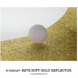 e-colour+ E272 SOFT GOLD REFLECTOR Rolle 1.22 x 7.62m