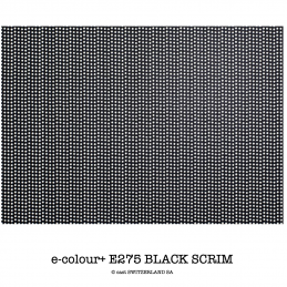 e-colour+ E275 BLACK SCRIM Rolle 1.22 x 7.62m
