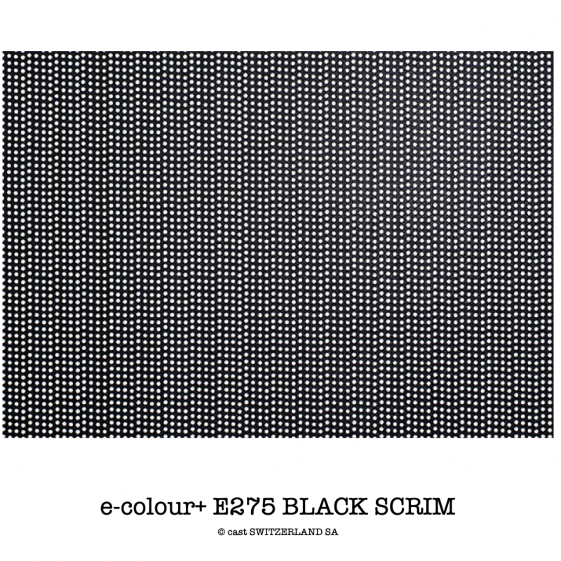 e-colour+ E275 BLACK SCRIM Rouleau 1.22 x 7.62m