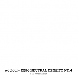 e-colour+ E296 NEUTRAL DENSITY ND.4 Rolle 1.22 x 7.62m