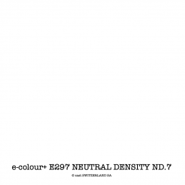 e-colour+ E297 NEUTRAL DENSITY ND.7 Rouleau 1.22 x 7.62m