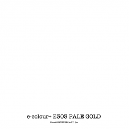e-colour+ E303 PALE GOLD Feuille 1.22 x 0.50m