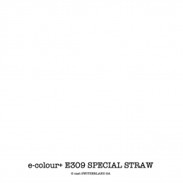 e-colour+ E309 SPECIAL STRAW Rolle 1.22 x 7.62m