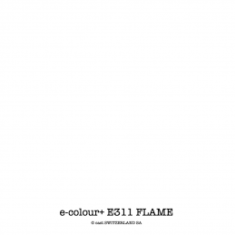 e-colour+ E311 FLAME Bogen 1.22 x 0.50m