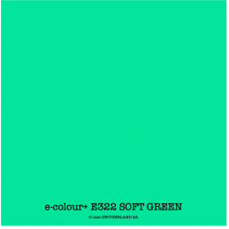 e-colour+ E322 SOFT GREEN Bogen 1.22 x 0.50m