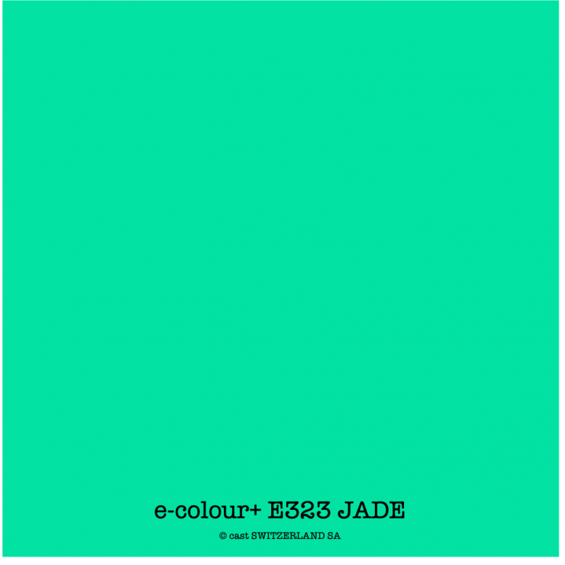 e-colour+ E323 JADE Bogen 1.22 x 0.50m