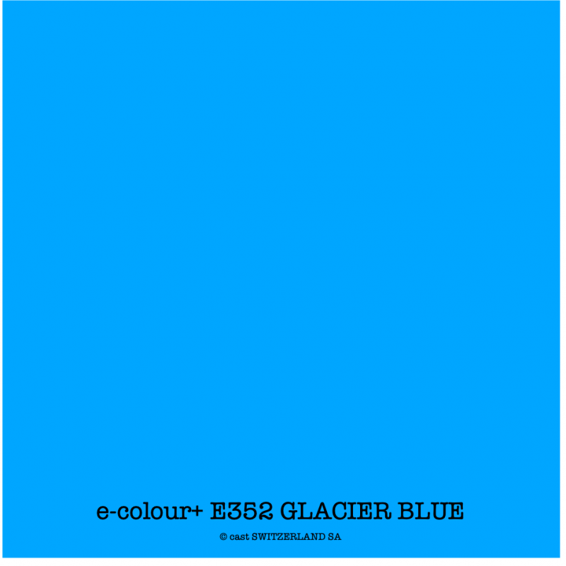 e-colour+ E352 GLACIER BLUE Bogen 1.22 x 0.50m