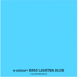 e-colour+ E353 LIGHTER BLUE Rolle 1.22 x 7.62m