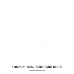 e-colour+ E361 SURPRISE BLUE Rolle 1.22 x 7.62m