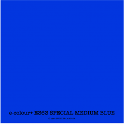 e-colour+ E363 SPECIAL MEDIUM BLUE Rouleau 1.22 x 7.62m