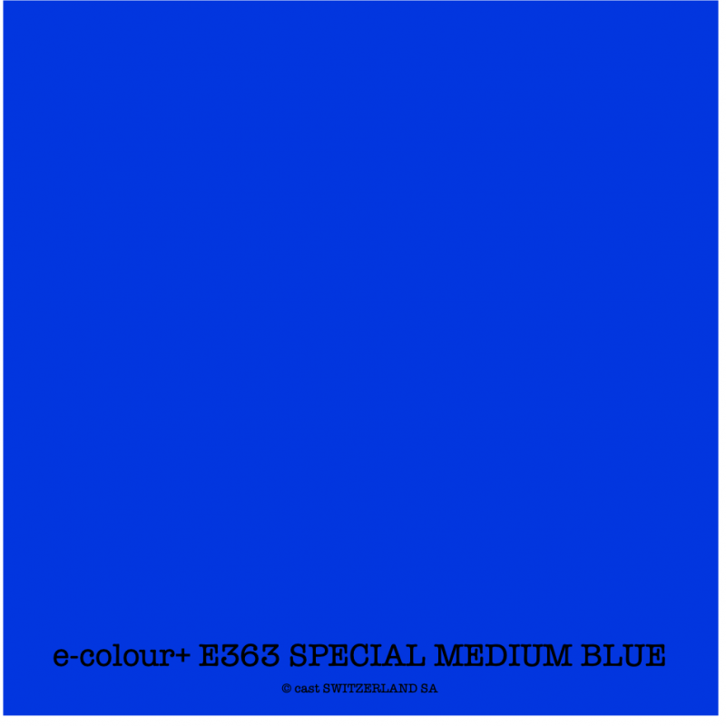 e-colour+ E363 SPECIAL MEDIUM BLUE Rouleau 1.22 x 7.62m