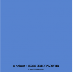 e-colour+ E366 CORNFLOWER Rolle 1.22 x 7.62m