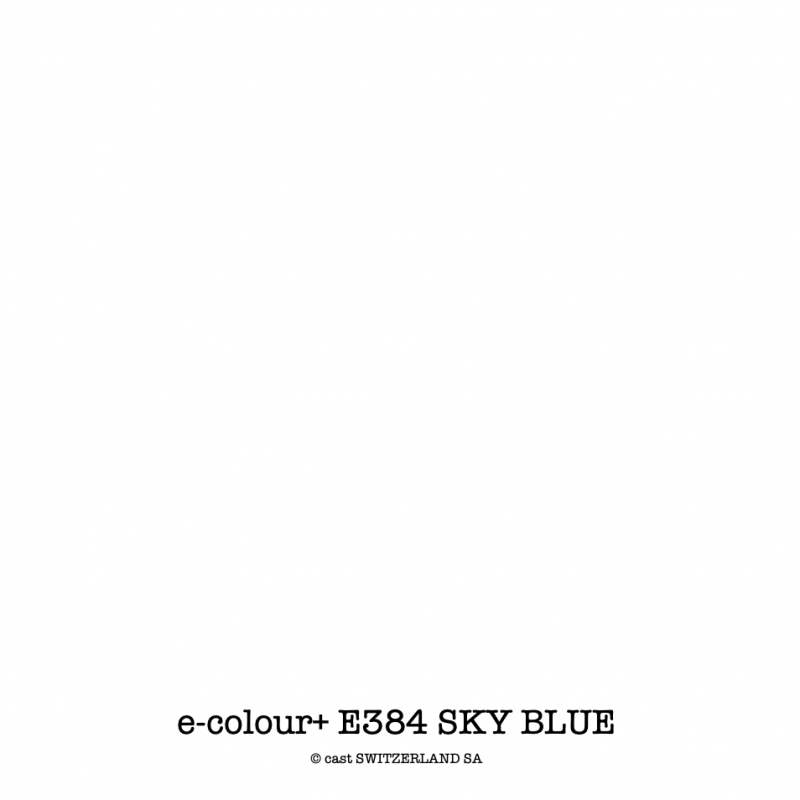 e-colour+ E384 SKY BLUE Feuille 1.22 x 0.50m