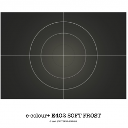 e-colour+ E402 SOFT FROST Rolle 1.22 x 7.62m
