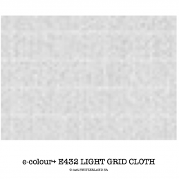 e-colour+ E432 LIGHT GRID CLOTH Rolle 1.22 x 7.62m