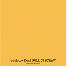 e-colour+ E441 FULL CT STRAW Rolle 1.22 x 7.62m