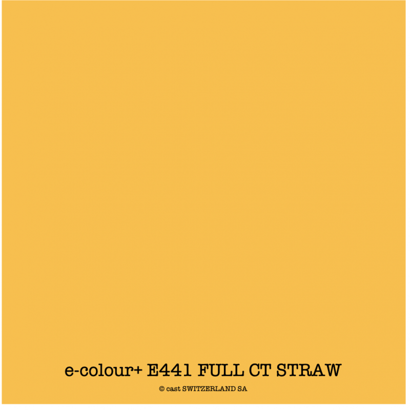 e-colour+ E441 FULL CT STRAW Rouleau 1.22 x 7.62m