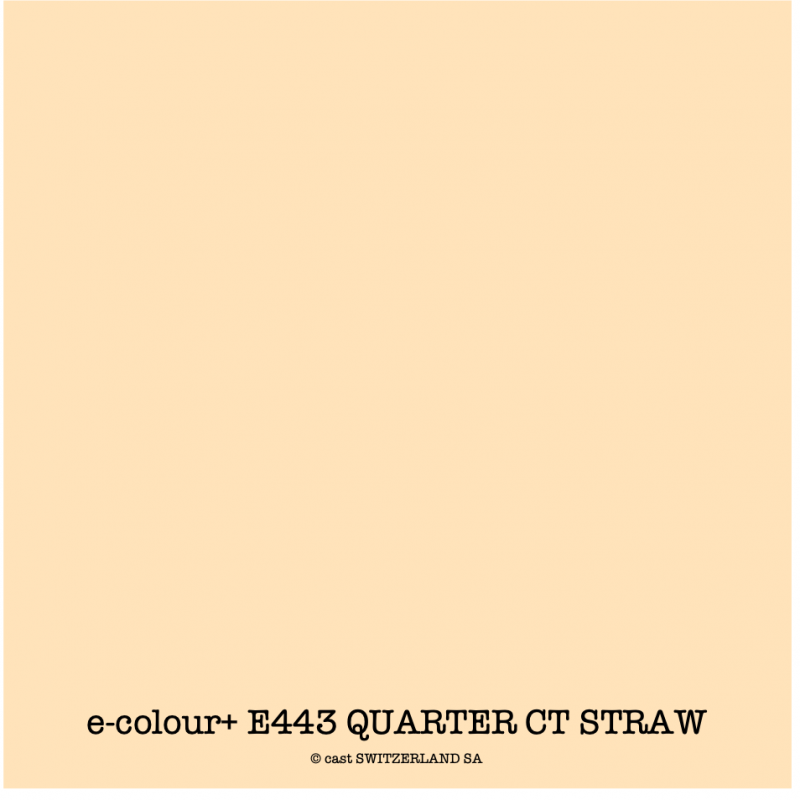 e-colour+ E443 QUARTER CT STRAW Rouleau 1.22 x 7.62m