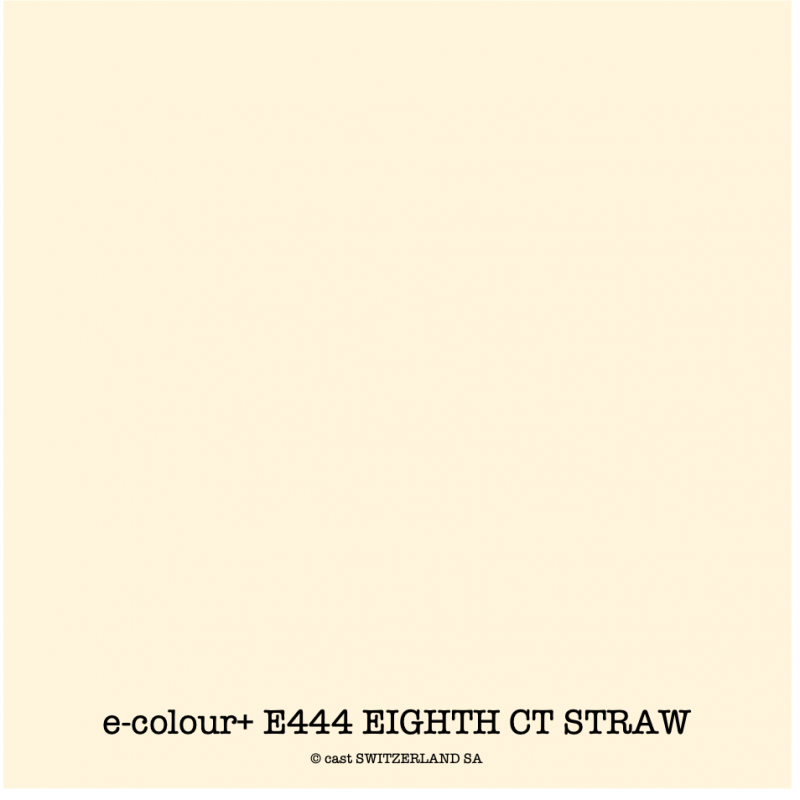 e-colour+ E444 EIGHTH CT STRAW Rouleau 1.22 x 7.62m