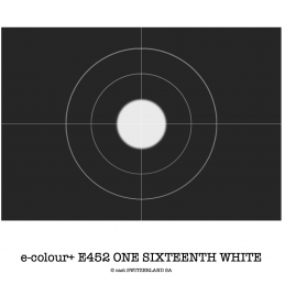 e-colour+ E452 ONE SIXTEENTH WHITE Rouleau 1.22 x 7.62m