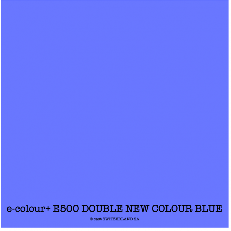 e-colour+ E500 DOUBLE NEW COLOUR BLUE Bogen 1.22 x 0.50m