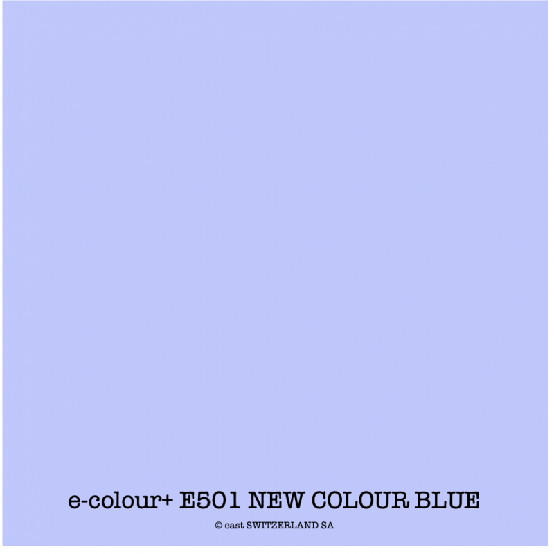 e-colour+ E501 NEW COLOUR BLUE (ROBERTSON BLUE) Feuille 1.22 x 0.50m