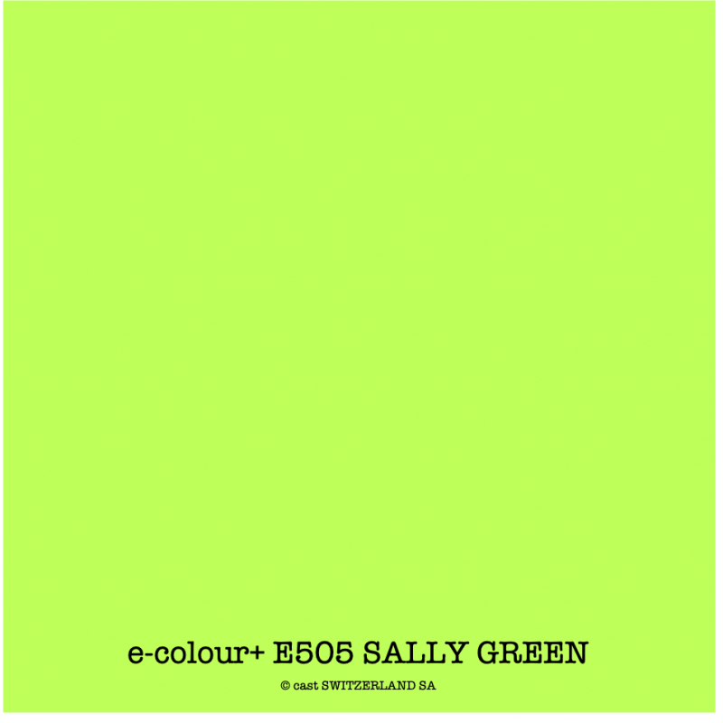 e-colour+ E505 SALLY GREEN Rouleau 1.22 x 7.62m
