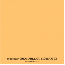e-colour+ E604 FULL CT EIGHT FIVE Bogen 1.22 x 0.50m