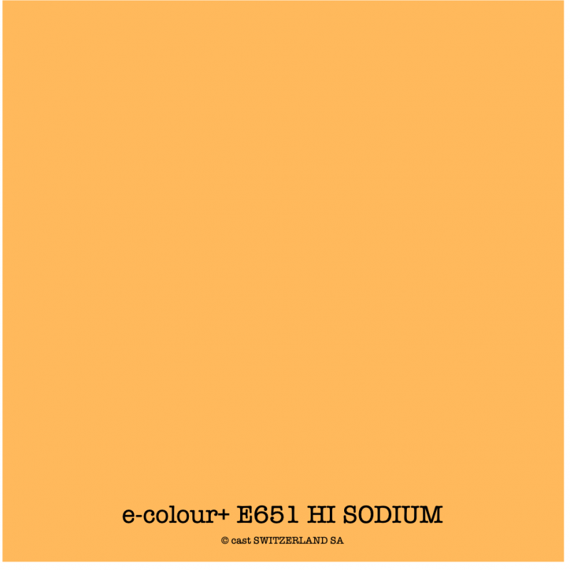 e-colour+ E651 HI SODIUM Rolle 1.22 x 7.62m