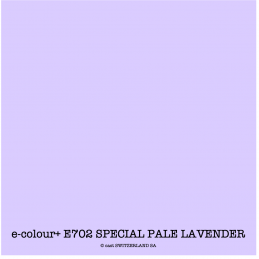 e-colour+ E702 SPECIAL PALE LAVENDER Rouleau 1.22 x 7.62m