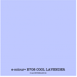e-colour+ E708 COOL LAVENDER Bogen 1.22 x 0.50m