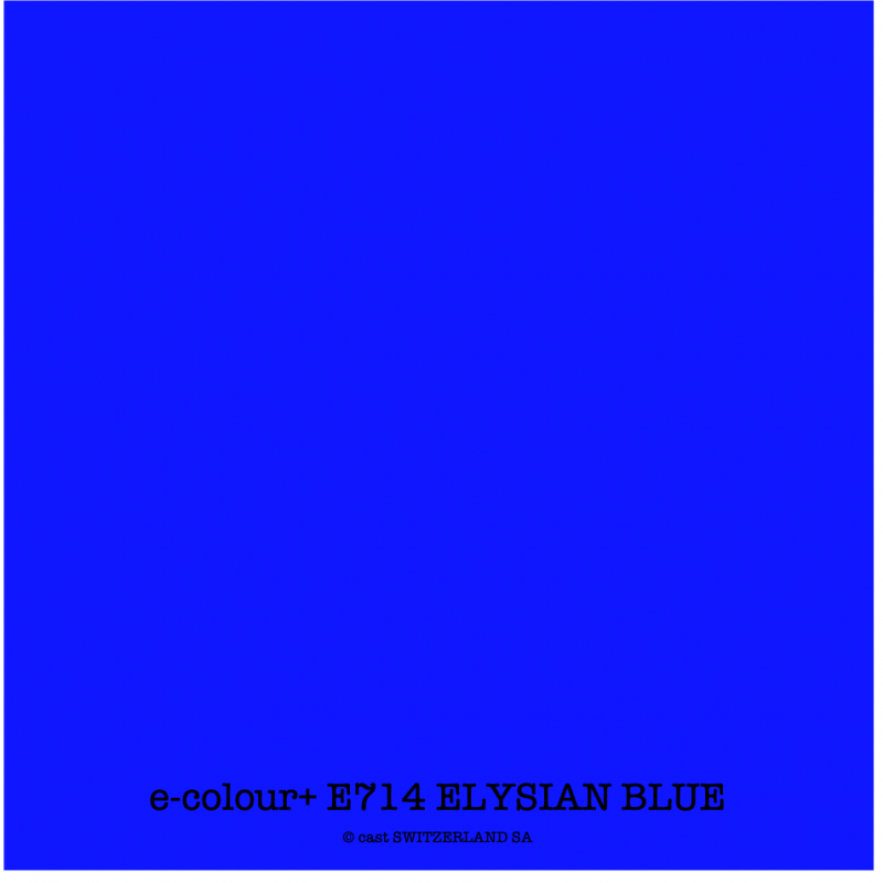 e-colour+ E714 ELYSIAN BLUE Feuille 1.22 x 0.50m