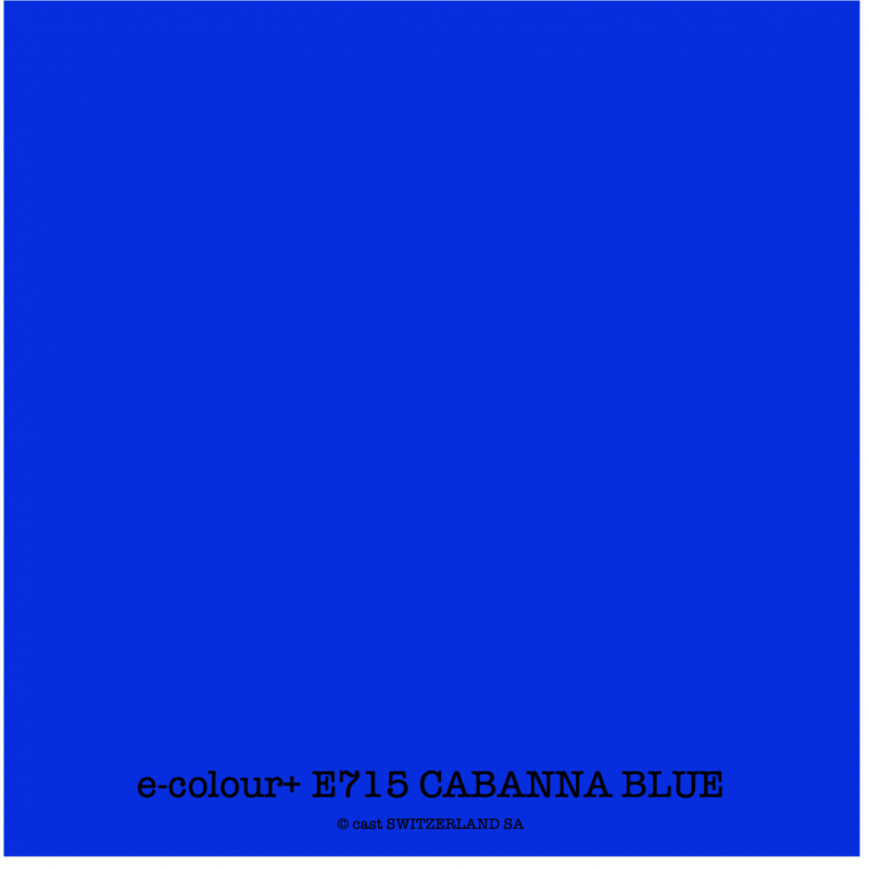 e-colour+ E715 CABANNA BLUE Rolle 1.22 x 7.62m