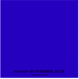e-colour+ E716 MIKKEL BLUE Rolle 1.22 x 7.62m