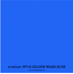 e-colour+ E719 COLOUR WASH BLUE Rolle 1.22 x 7.62m