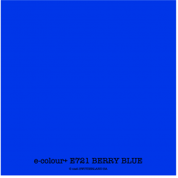 e-colour+ E721 BERRY BLUE Rouleau 1.22 x 7.62m