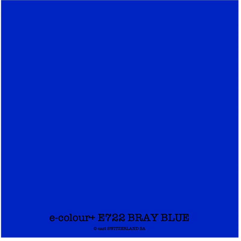 e-colour+ E722 BRAY BLUE Feuille 1.22 x 0.50m