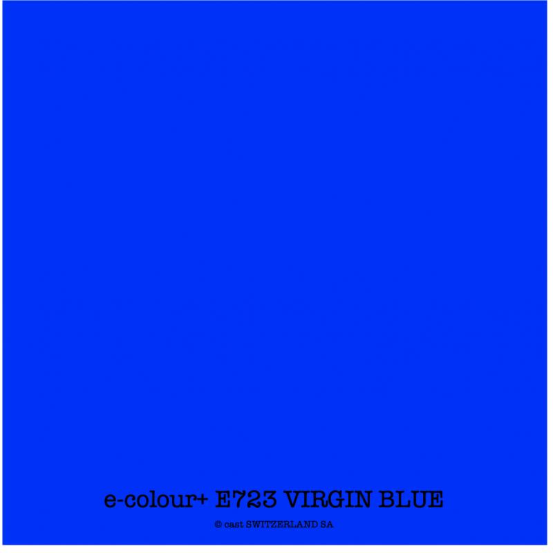 e-colour+ E723 VIRGIN BLUE Rouleau 1.22 x 7.62m