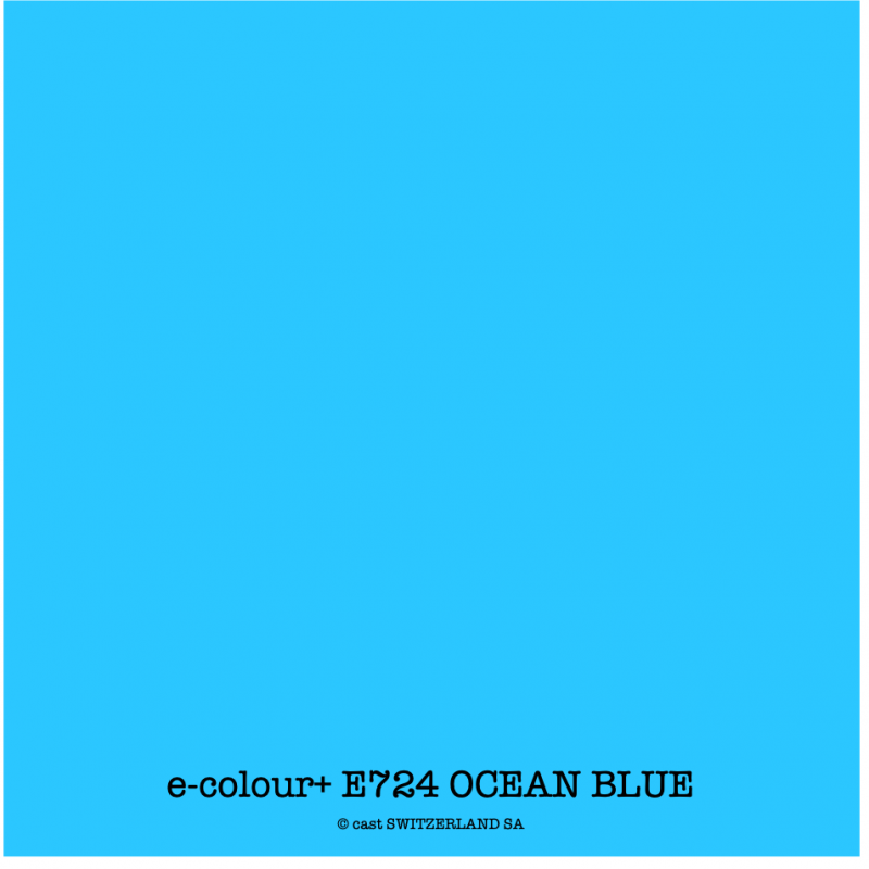 e-colour+ E724 OCEAN BLUE Rolle 1.22 x 7.62m