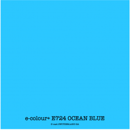 e-colour+ E724 OCEAN BLUE Bogen 1.22 x 0.50m
