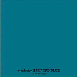e-colour+ E727 QFD BLUE Rolle 1.22 x 7.62m