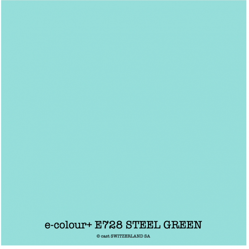 e-colour+ E728 STEEL GREEN Rolle 1.22 x 7.62m