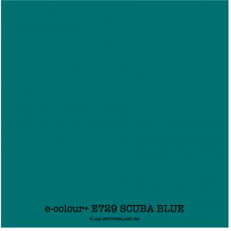 e-colour+ E729 SCUBA BLUE Rolle 1.22 x 7.62m