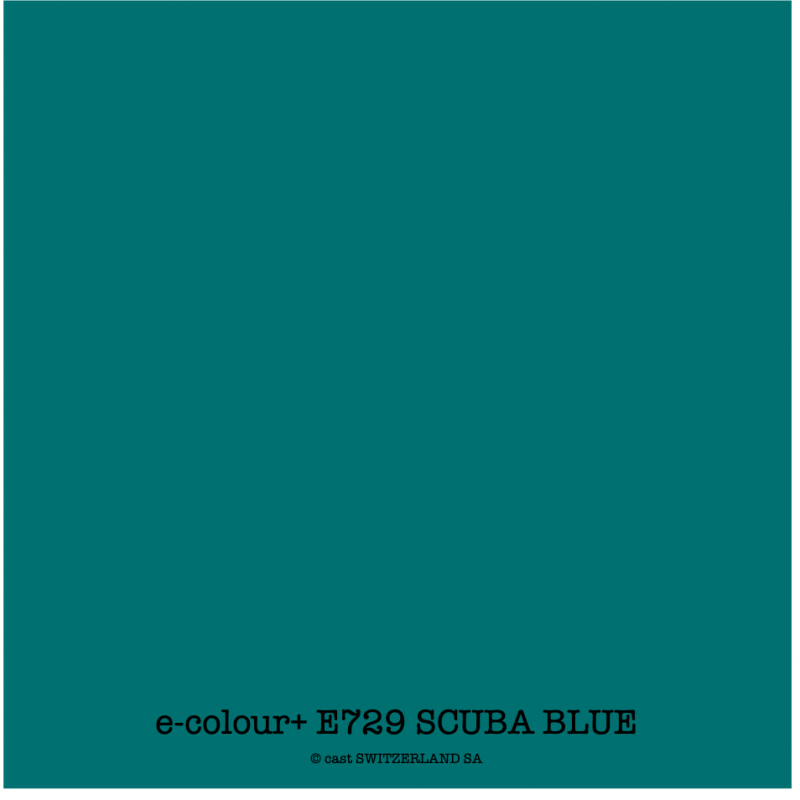 e-colour+ E729 SCUBA BLUE Bogen 1.22 x 0.50m