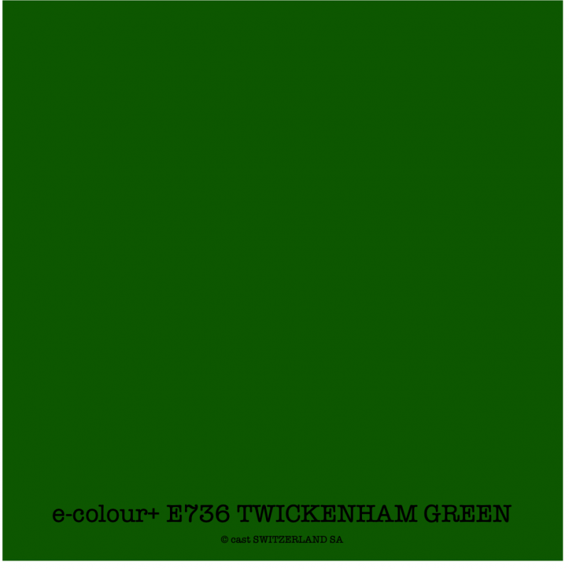 e-colour+ E736 TWICKENHAM GREEN Rouleau 1.22 x 7.62m