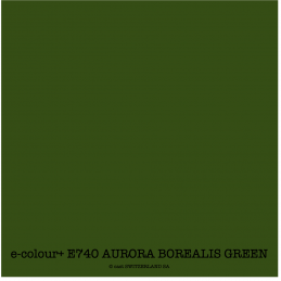 e-colour+ E740 AURORA BOREALIS GREEN Rouleau 1.22 x 7.62m
