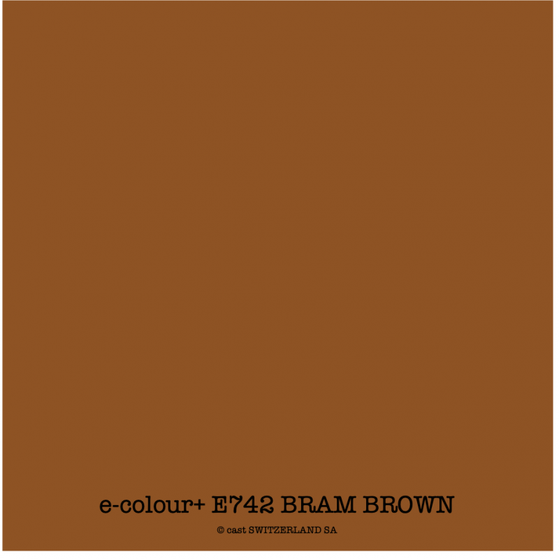 e-colour+ E742 BRAM BROWN Rouleau 1.22 x 7.62m