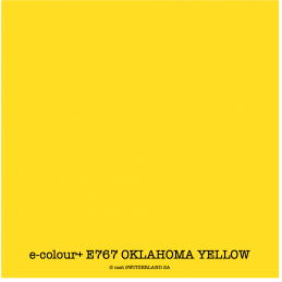 e-colour+ E767 OKLAHOMA YELLOW Rolle 1.22 x 7.62m