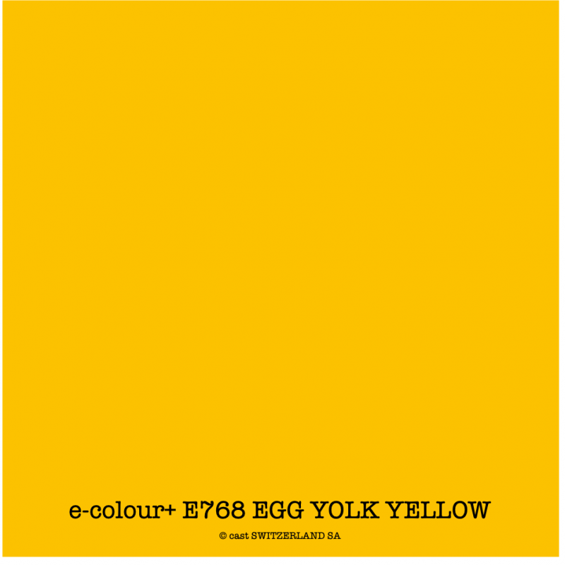 e-colour+ E768 EGG YOLK YELLOW Rouleau 1.22 x 7.62m